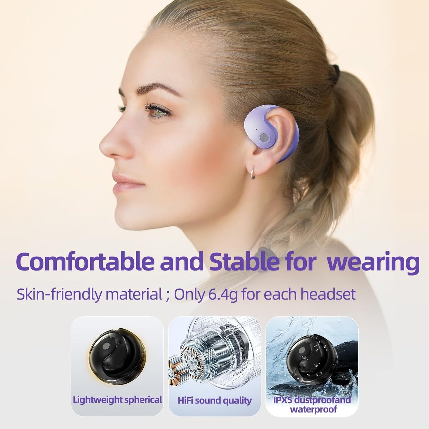 SmartBuds | Wireless Bluetooth Earbuds with AI Translation Function